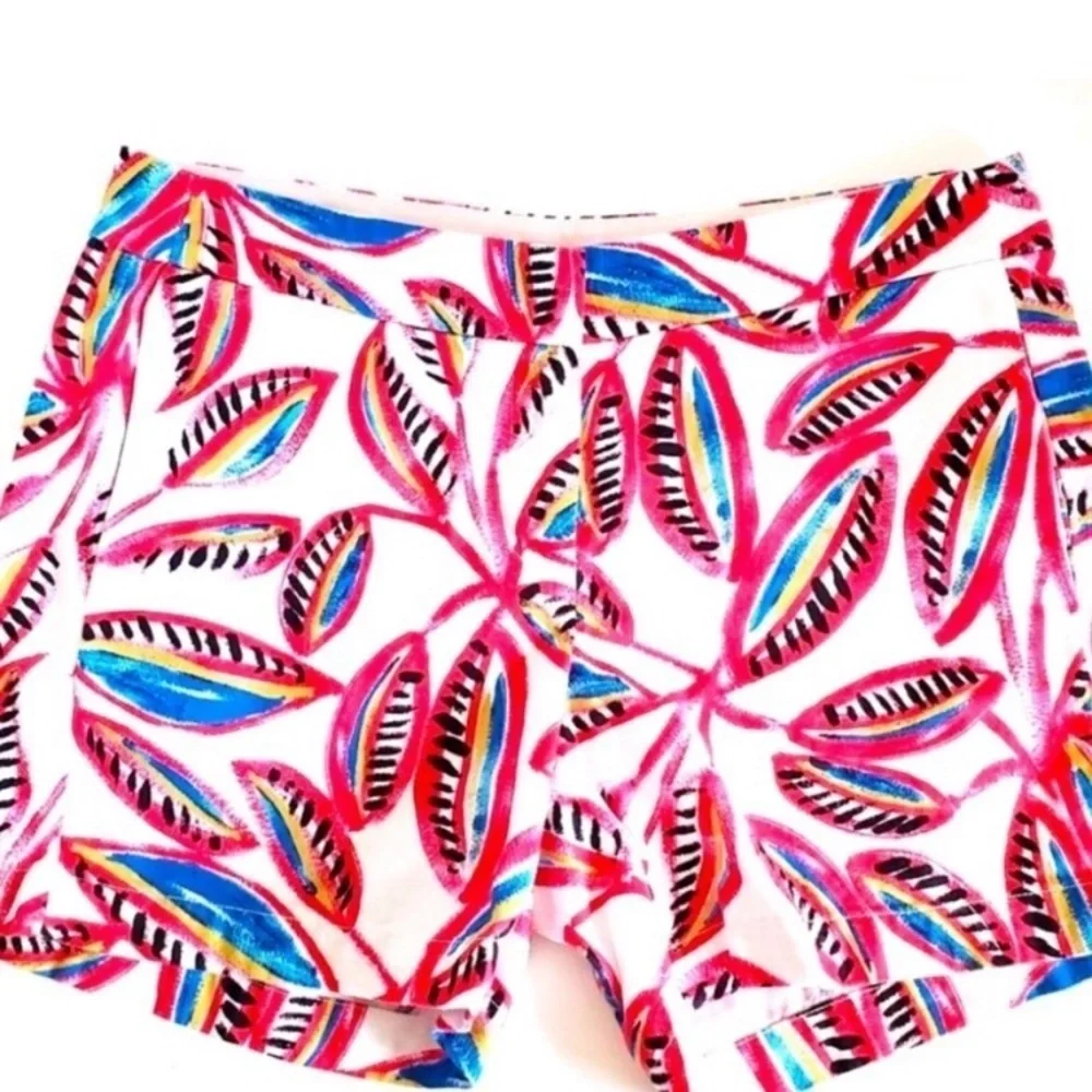 J. CREW Bold Floral Print Shorts